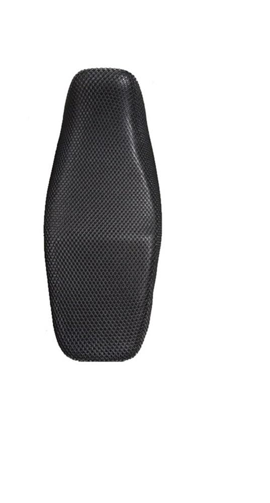 Sitzschutz Sonnenschutz 1Pcs Anti-Slip Mesh Stoff Sitzbezug Atmungsaktive wasserdichte Motorrad Motorrad Roller Sitzbezüge Kissen S-XXXXXL von AFHEG