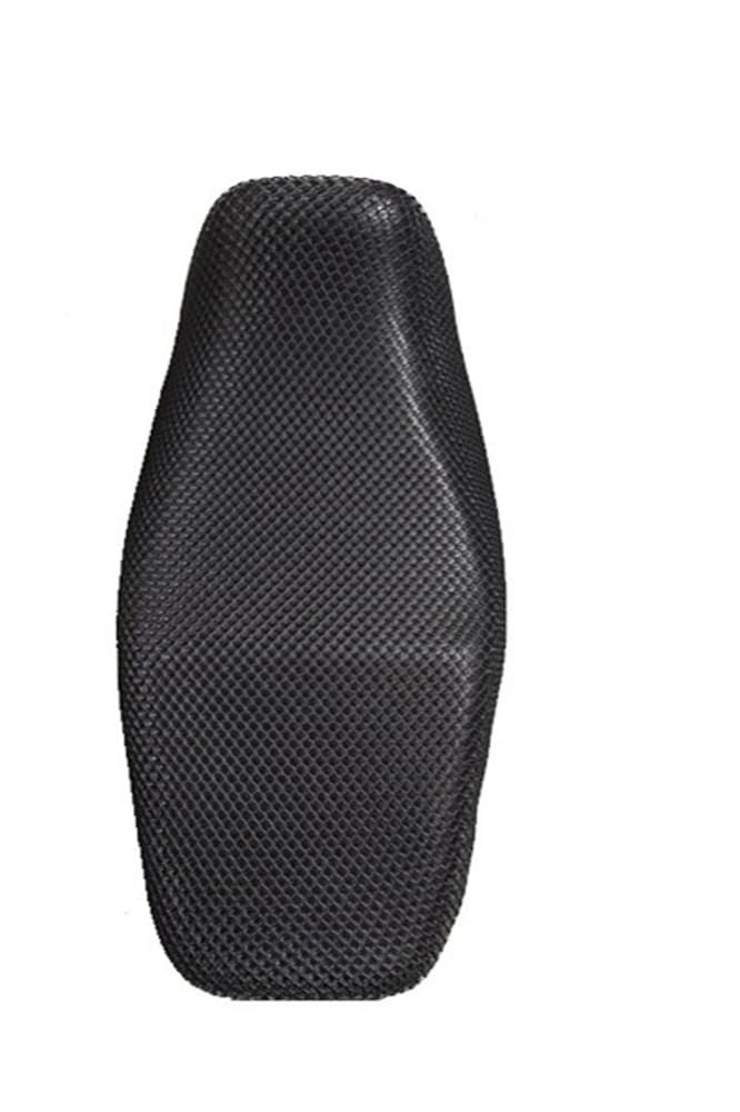 Sitzschutz Sonnenschutz 1Pcs Anti-Slip Mesh Stoff Sitzbezug Atmungsaktive wasserdichte Motorrad Motorrad Roller Sitzbezüge Kissen S-XXXXXL von AFHEG