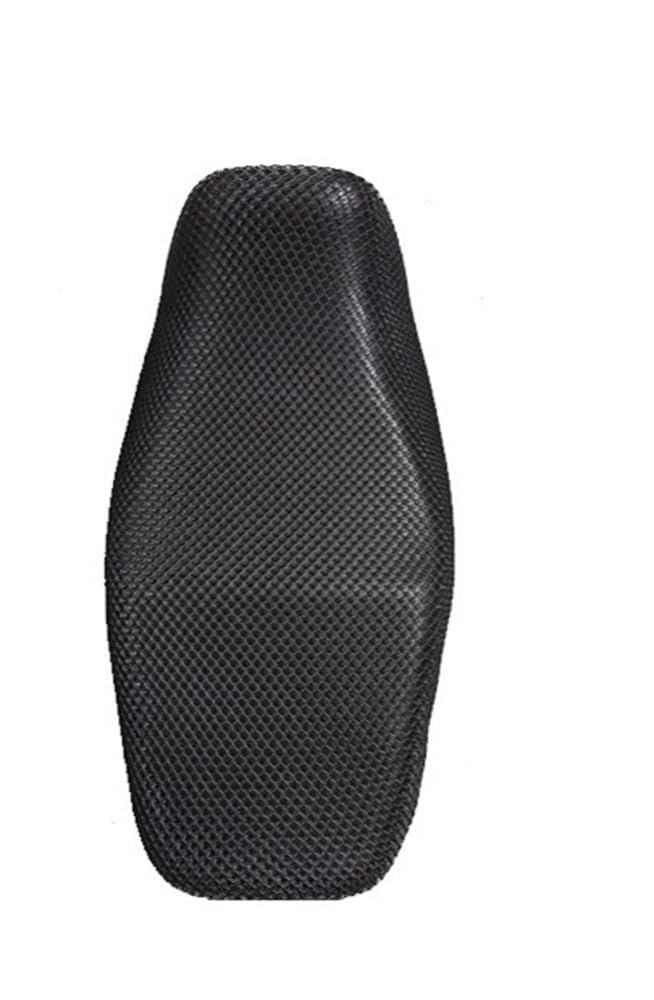 Sitzschutz Sonnenschutz 1Pcs Anti-Slip Mesh Stoff Sitzbezug Atmungsaktive wasserdichte Motorrad Motorrad Roller Sitzbezüge Kissen S-XXXXXL von AFHEG