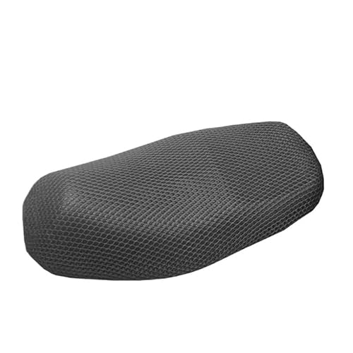 Sitzschutz Sonnenschutz 1Pcs Anti-Slip Motorrad Kissen Mesh Stoff Sitz Abdeckung Atmungsaktive wasserdichte Motorrad Roller Sitzbezüge Kissen von AFHEG