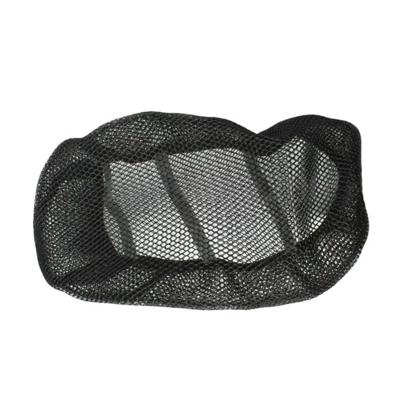 Sitzschutz Sonnenschutz Atmungsaktive Sommer Cool Mesh Motorrad Moped Motorrad Roller Schwarz Sitzbezüge Kissen Anti-Rutsch-Abdeckung Gitter Schutz Pad von AFHEG