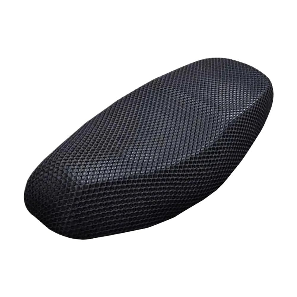 Sitzschutz Sonnenschutz Atmungsaktive Sommer Cool Mesh Motorrad Moped Motorrad Roller Schwarz Sitzbezüge Kissen Anti-Rutsch-Abdeckung Gitter Schutz Pad von AFHEG