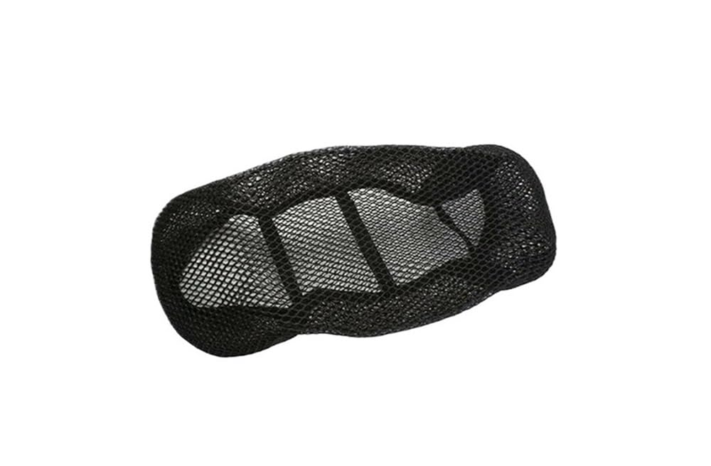 Sitzschutz Sonnenschutz Motorrad Licht Atmungsaktive Sitz Abdeckung Pads Polyester Mesh Motorrad Schwarz Anti-Slip Kissen von AFHEG