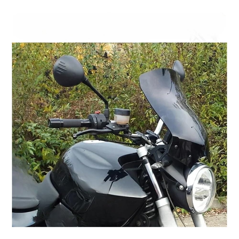 Windschutzscheibe Bildschirm Für R1200R R1200 1200 R 2006-2014 Motorrad Zubehör Windschutz Windabweiser Visier Grau von AFHEG