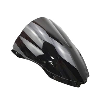 Windschutzscheibe Für Ka&wasaki ZX10R ZX 10R 2016 2017 2018 2019 Schwarz ZX-10R Windschutzscheibe Windschutz Double Bubble 16 17 18 19 von AFHEG