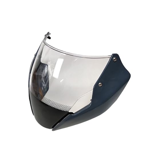 Windschutzscheibe Motorrad Frontverkleidung Windschutzscheibe Windschutz Visier Viser Frontscheibe Deflektor Fit Für Du&Cati Für Monster 797 821 1200S 2014-2023 von AFHEG