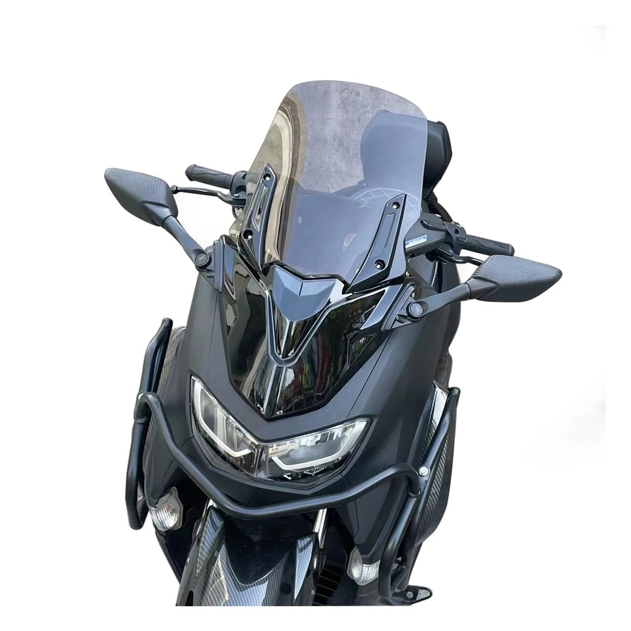 Windschutzscheibe Motorrad Nmax2020-2023 64CM Nmax155 Windschutzscheibe Windschutzscheiben Windschutzscheiben Für Yam&aha Nmax155 Nmax2020-2022 von AFHEG