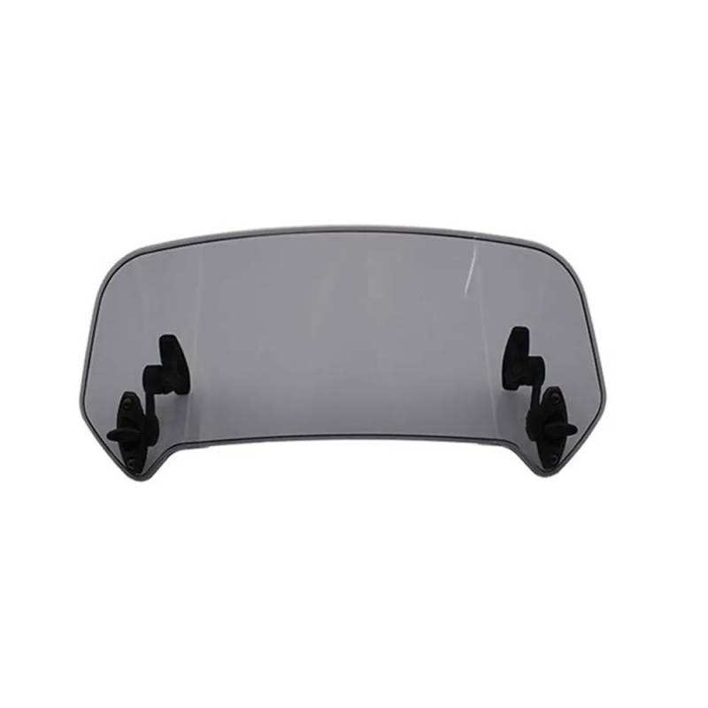 Windschutzscheibe Universal Motorrad Clip-On Windschutzscheibenverlängerung Verstellbarer Spoiler Clamp-On Windschutzscheibenabweiser Motorradzubehör von AFHEG