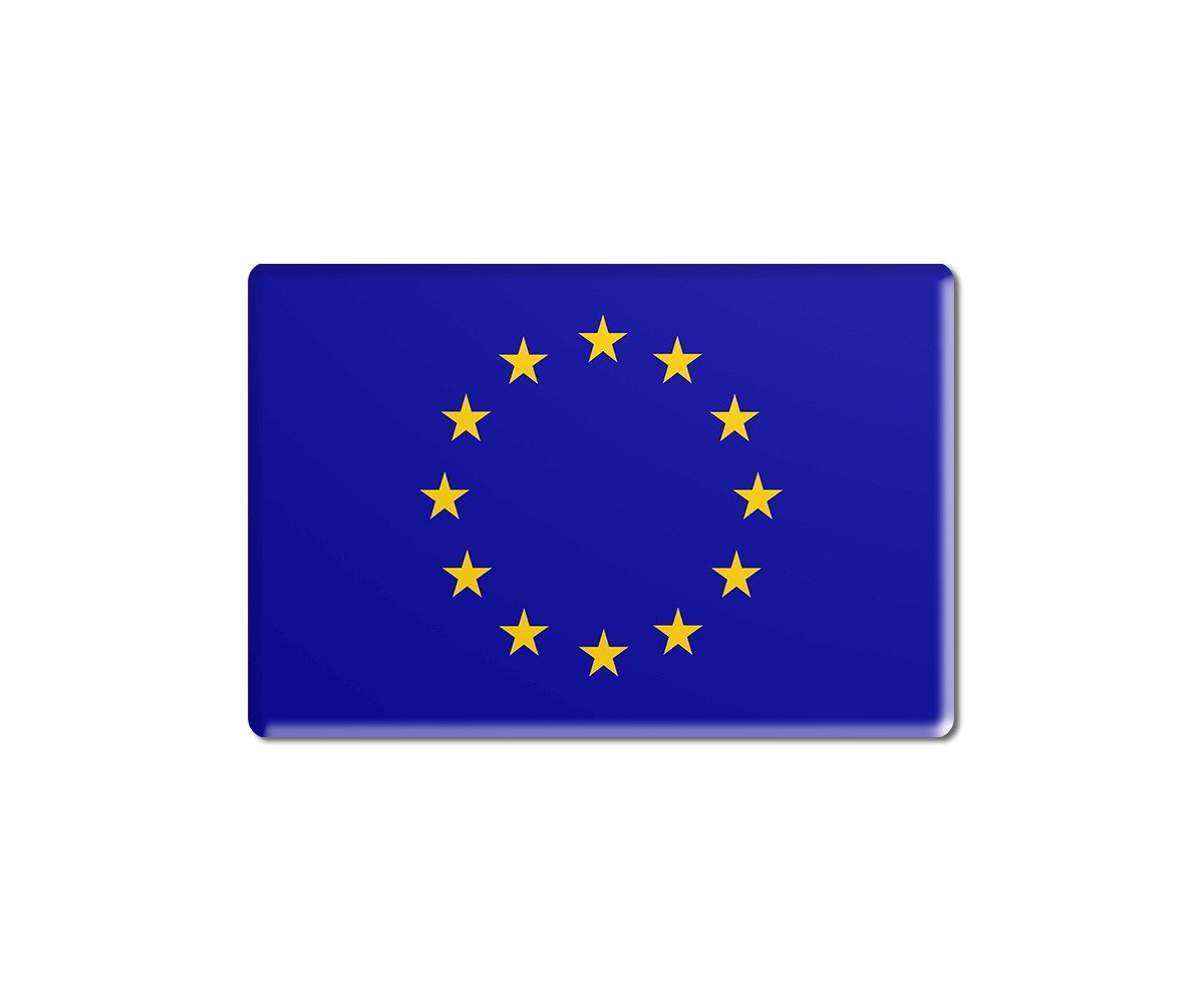 AG Design A-F-9409 3D Aufkleber Flagge EU 5 x 3 cm von AG Design