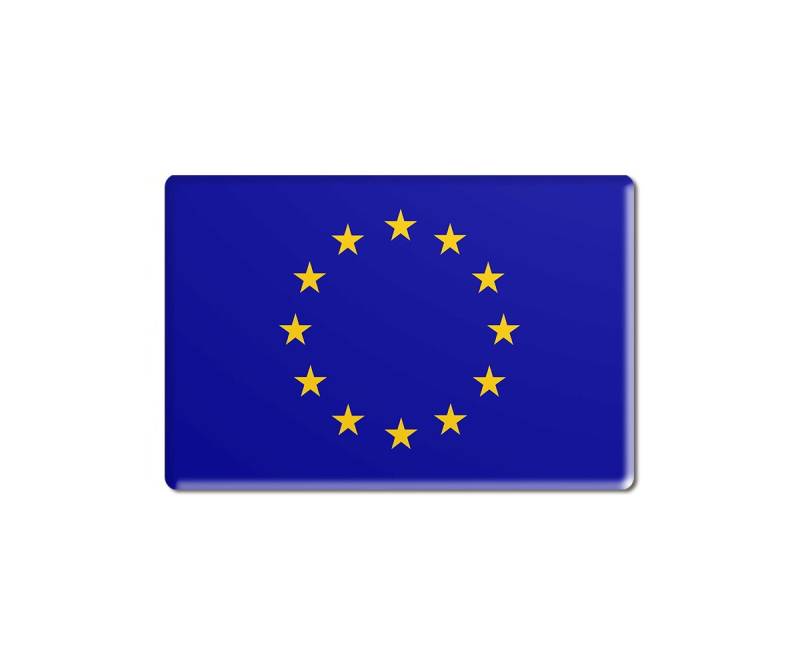 AG Design A-F-9410 3D Aufkleber Flagge EU 9x5cm von AG Design