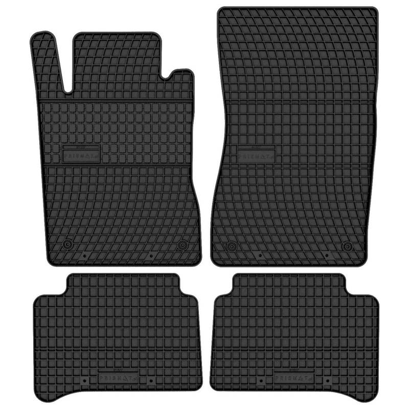 AGCPdirect 1507 Gummi Matten Fußmatten Set für Mercedes CLS W219 2004-2010 von AGCPdirect