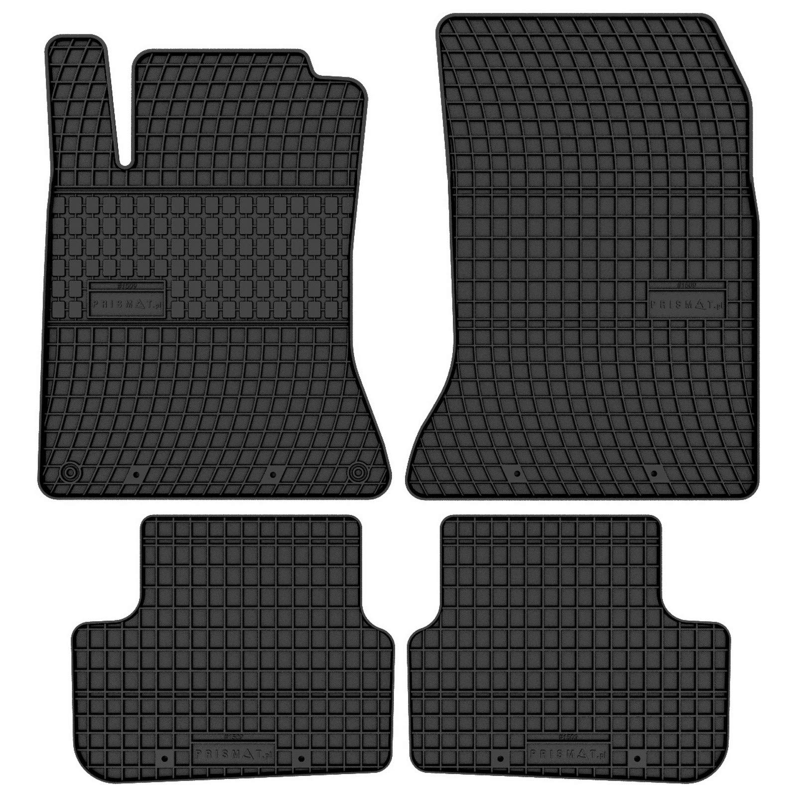 AGCPdirect 1509 Gummi Matten Fußmatten Set für Mercedes CLA C117 2013-2018 von AGCPdirect