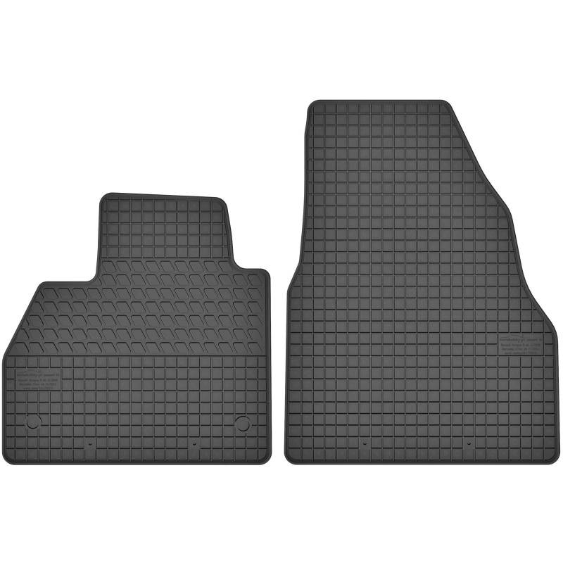 AGCPdirect Gummi Matten Fußmatten Passgenau Vorne Set für Mercedes Citan 2012-2021 und Renault Kangoo 2008-2021 von AGCPdirect