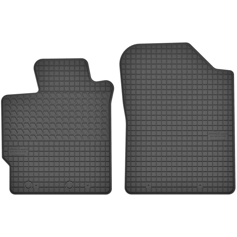 AGCPdirect Gummi Matten Fußmatten Passgenau Vorne Set für Toyota Yaris 2011-2019 von AGCPdirect