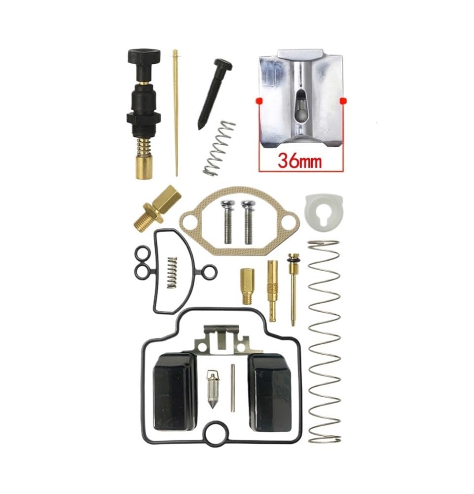 AGPTPYGZFW 1 Satz Reparatur- und Umbausatz for Motorradvergaser. Passend for PWK 21 24 26 28 30 32 34 mm. Passend for KEIHIN. Passend for KOSO OKO. Dichtungsring, Düse, Ölnadel, Kolben.(30-34) von AGPTPYGZFW