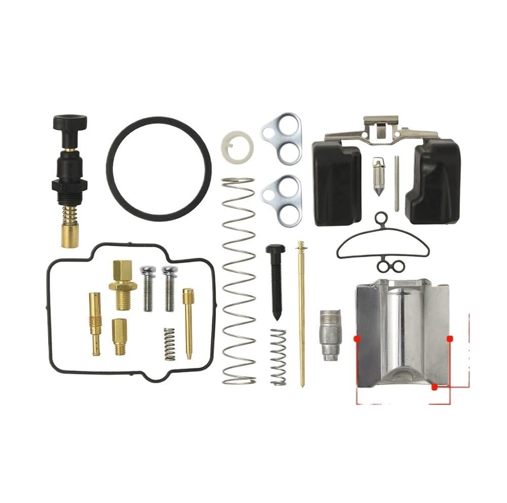 AGPTPYGZFW 1 Satz Reparatur- und Umbausatz for Motorradvergaser. Passend for PWK 21 24 26 28 30 32 34 mm. Passend for KEIHIN. Passend for KOSO OKO. Dichtungsring, Düse, Ölnadel, Kolben.(34-42) von AGPTPYGZFW