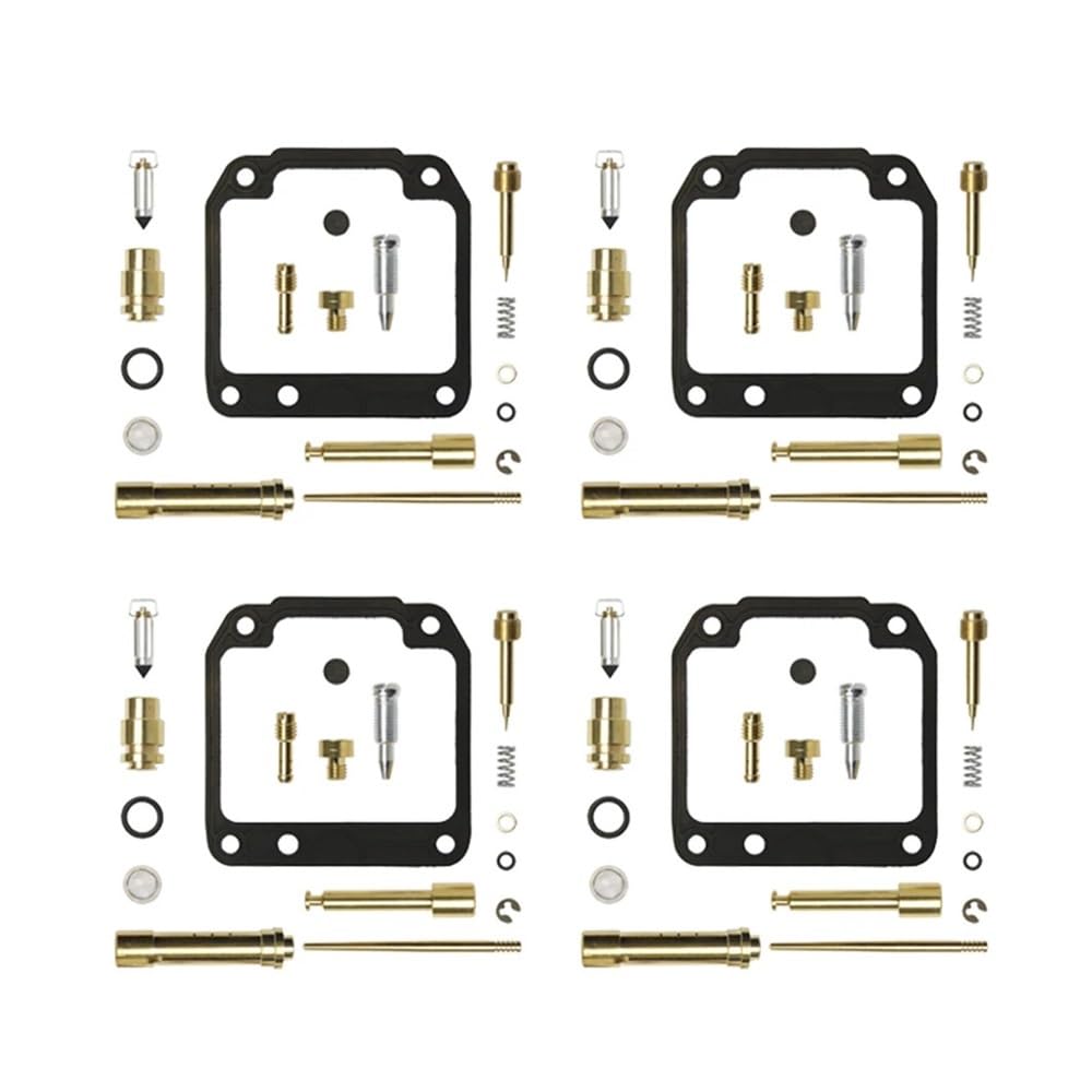 AGPTPYGZFW 4 Set Vergaser Reparatur Rebuild Kit Fit for Yamaha XJR400 1993-1996 XJR 400 R Motorrad Carb von AGPTPYGZFW