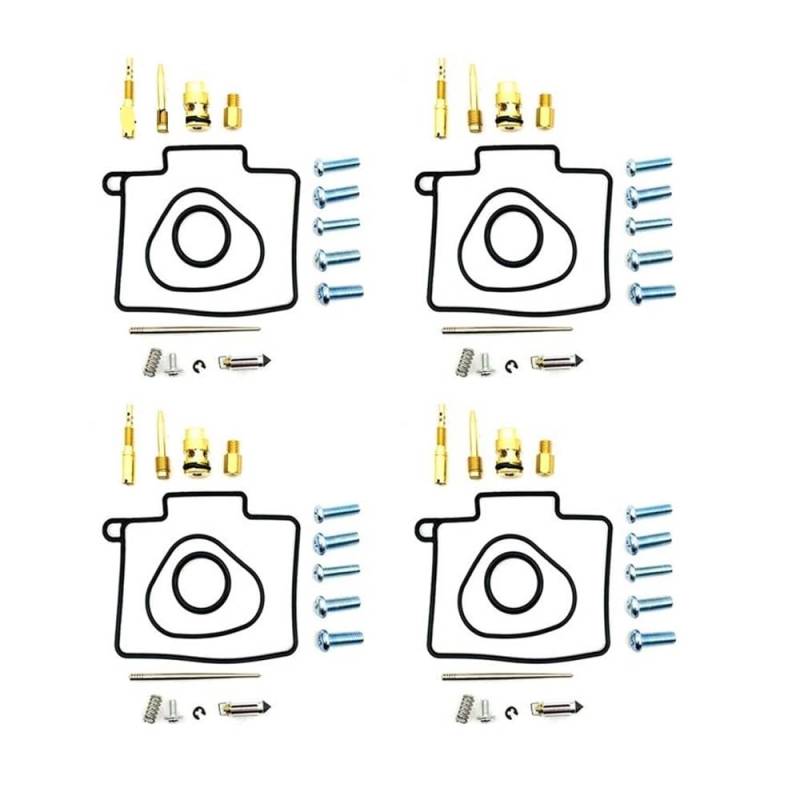 AGPTPYGZFW Motorrad-Vergaser-Reparatursatz, passend for Suzuki RM125 2001–2006, Umbausatz, starkes Upgrade, Ersatzteile RM 125(4 SET) von AGPTPYGZFW