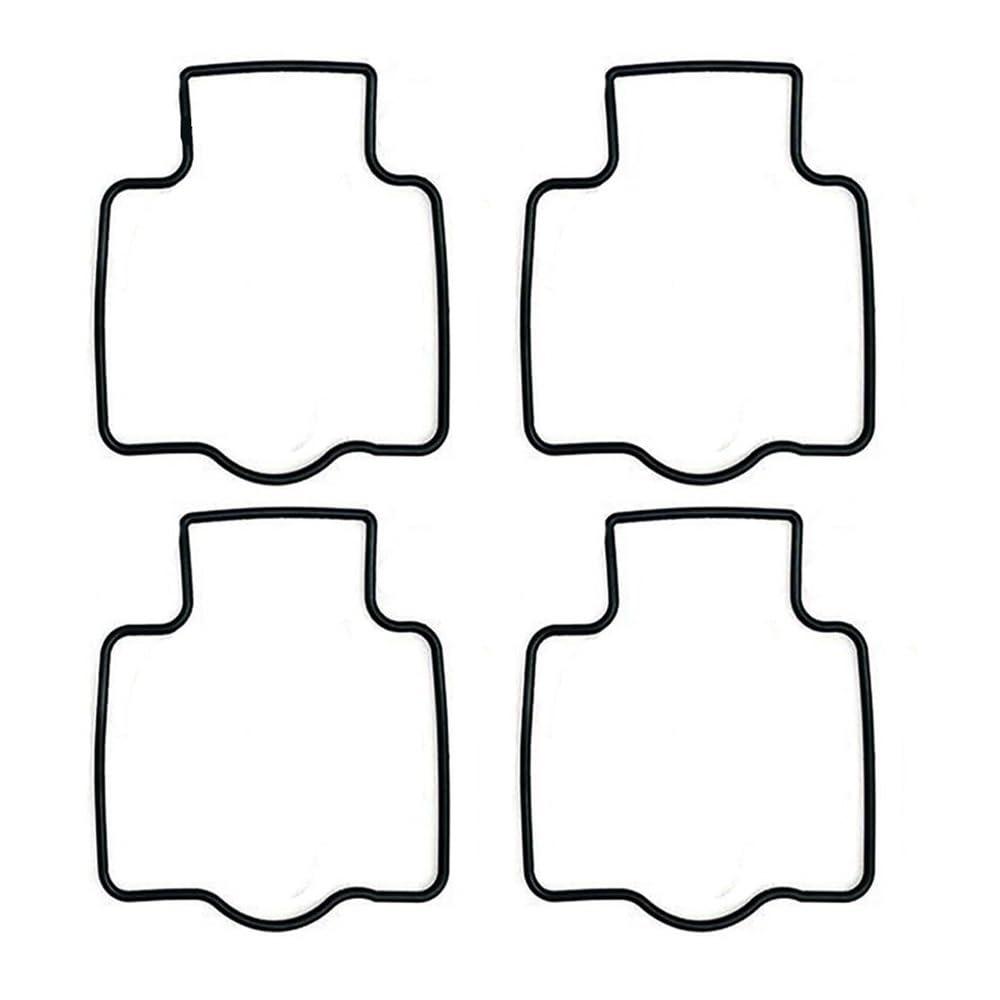 AGPTPYGZFW Motorrad-Vergaser-Vakuummembran-Nadelventilsitz, Luftschraubendichtung, Reparatursatz, passend for Kawasaki ZZR400 ZX400 90-06 ZZR ZX 400(4 PCS) von AGPTPYGZFW