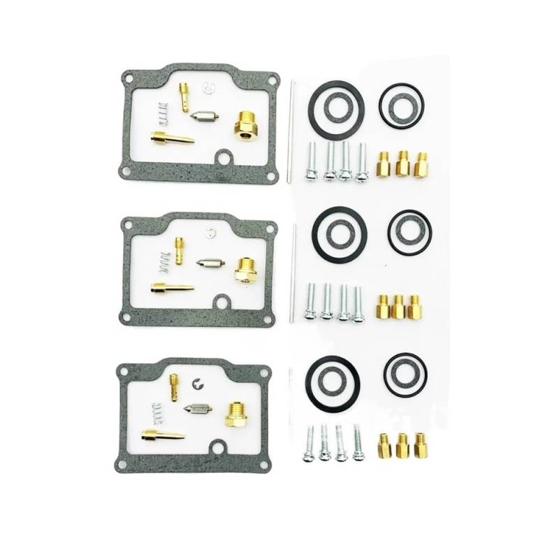 AGPTPYGZFW Vergaser Reparatursatz Nadelventil Dichtung Luftschraube Passend for Polaris Indy XLT 600 XLT600 1995-1997 von AGPTPYGZFW