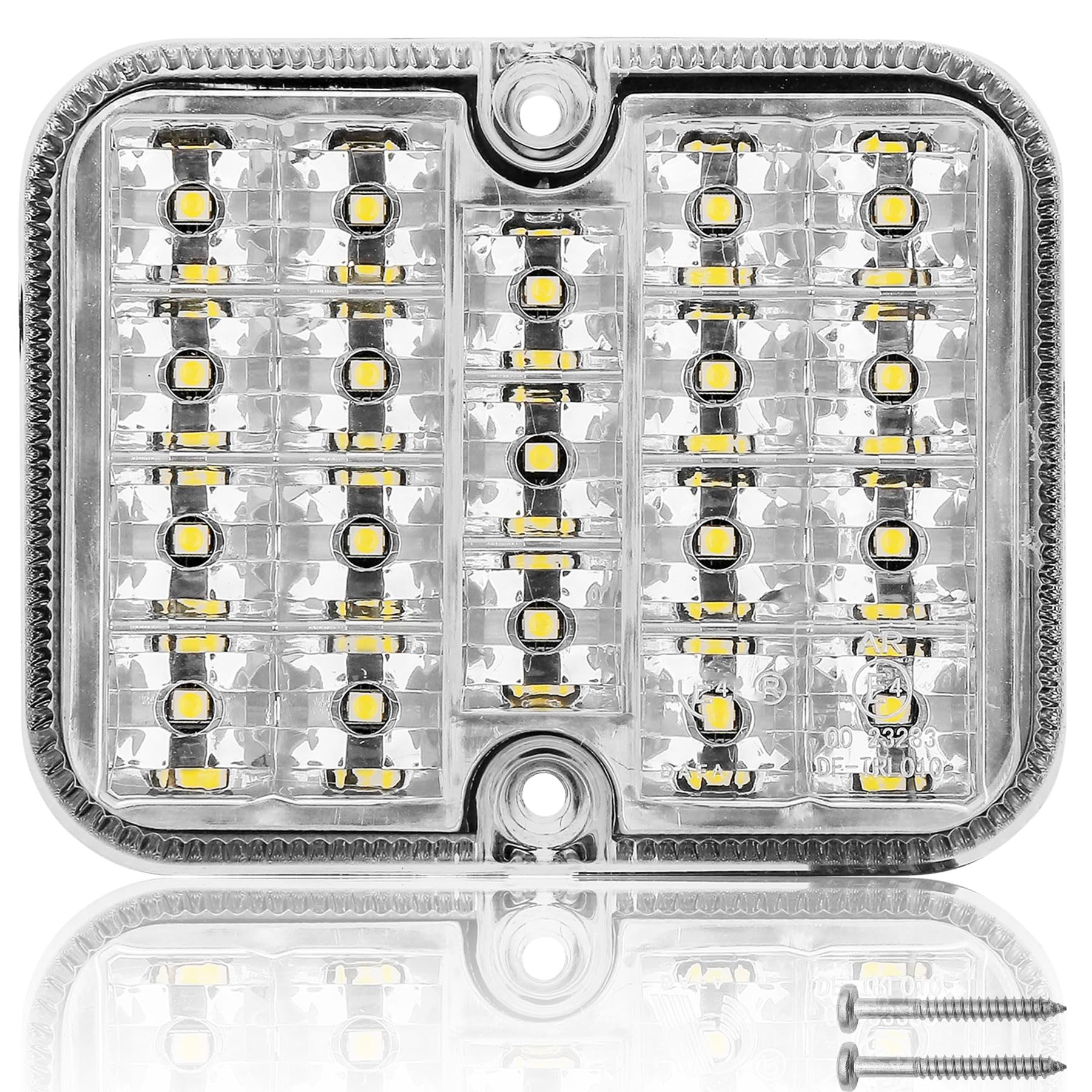 AGRISHOP1xRuckfahrscheinwerf Anhänger 12v24v led rückfahrscheinwerfer mit zulassung von AGRISHOP