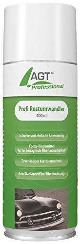 AGT Professional Rostentferner: Profi-Rostumwandler 400 ml (Rostlöser, Rostlöserspray, Werkzeug) von AGT Professional