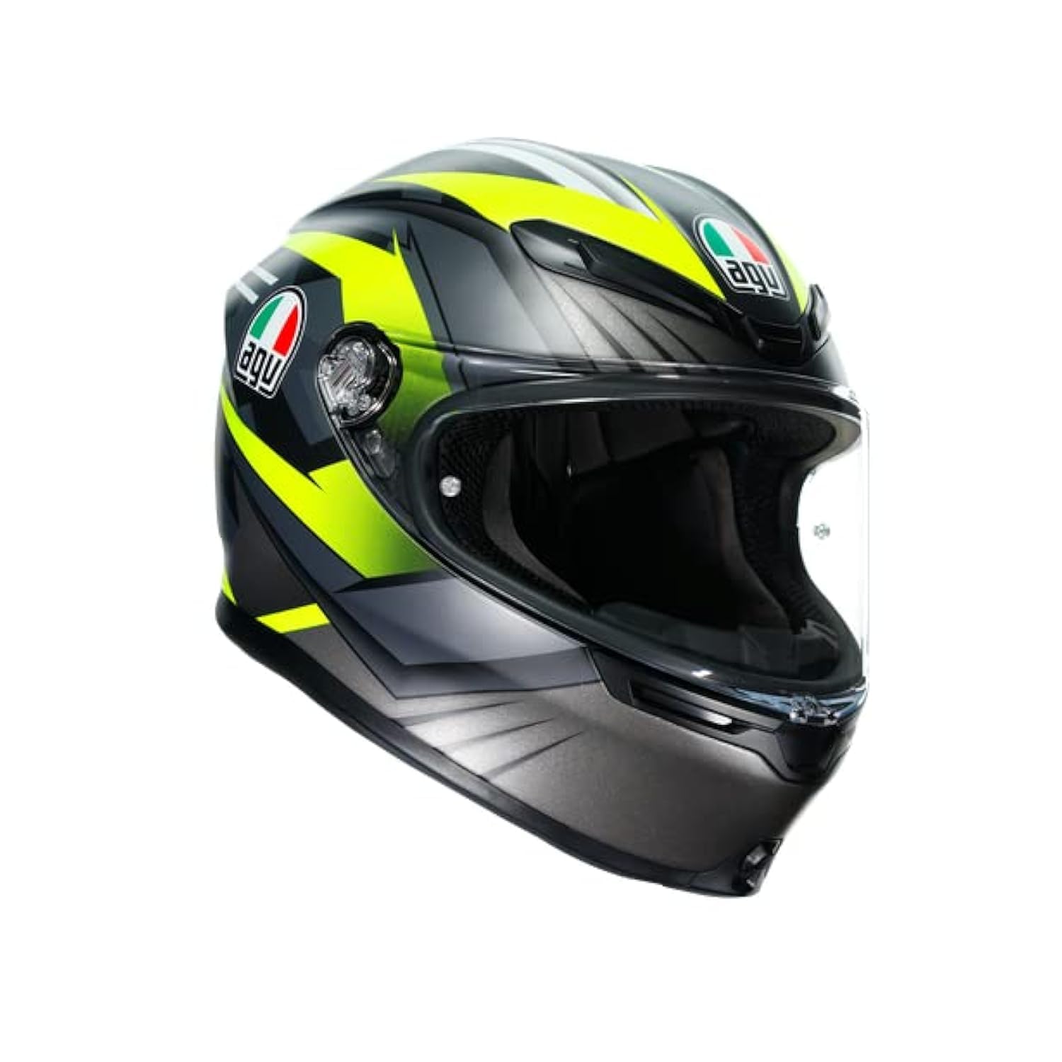 AGV CASCO K6 ECE MULTI MPLK S EXCITE MATT CAMO/YELLOW FLUO von AGV