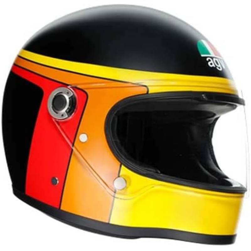 AGV CASCO X3000 MULTI MS GASO MATT BLACK/ORANGE von AGV