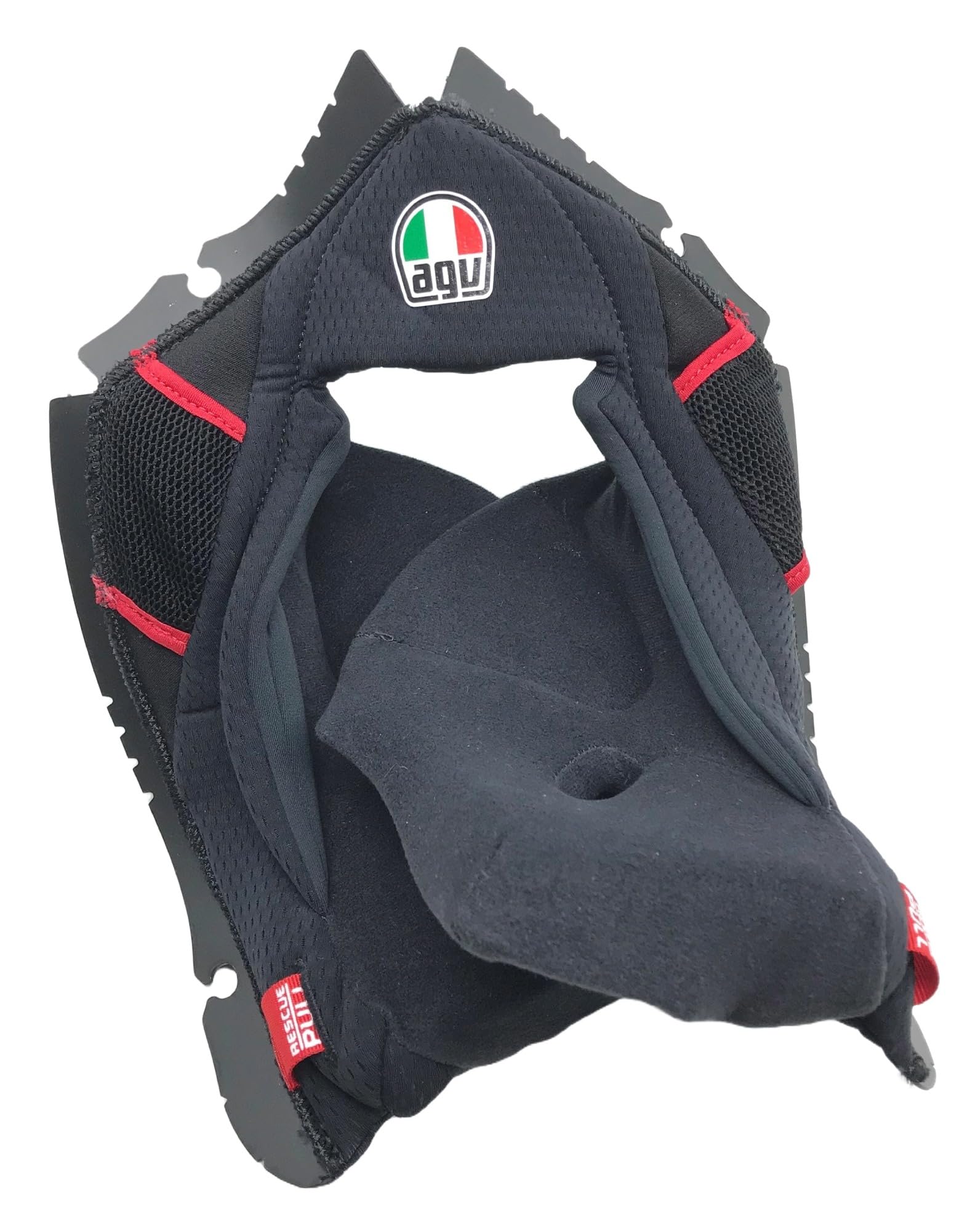 AGV CHEEK PADS PISTA GP RR BLACK/RED S von AGV