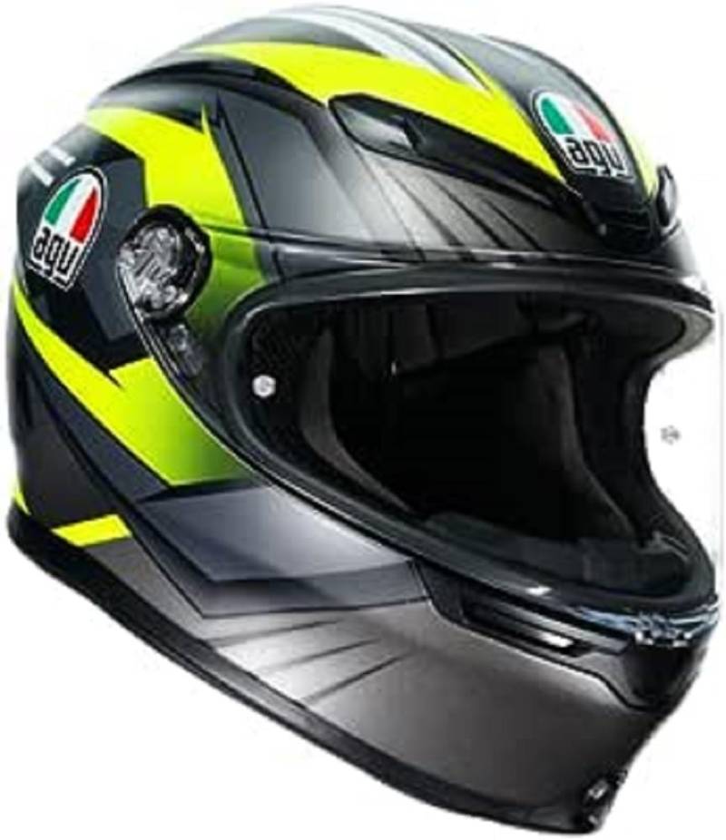 AGV Helm K6 ECE MULTI MPLK MS EXCITE MATT CAMO/GELOW FLUO von AGV