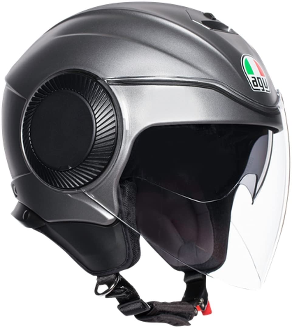 AGV Herren Orbyt Motorrad Helm, grau, XL von AGV