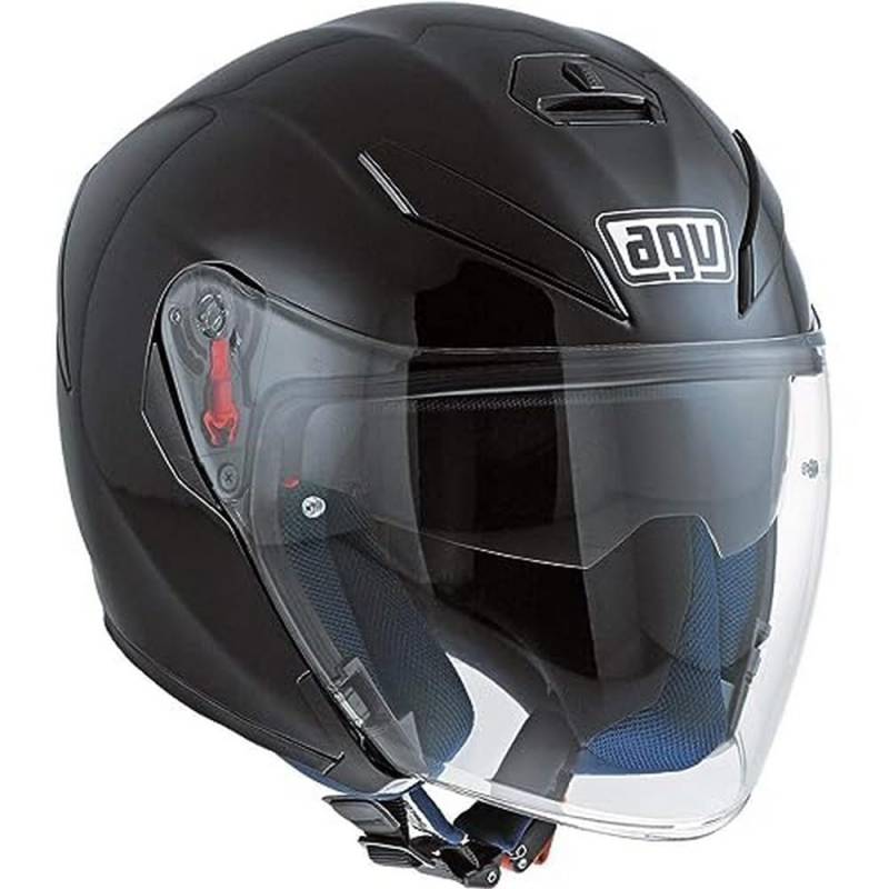 AGV J1131 A4G0003 Jet-Helm K-5 E2205, Solid Schwarz 6 Schwarz von AGV