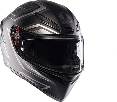 AGV K1 S Sling, Integralhelm - Matt Schwarz/Grau - M von AGV