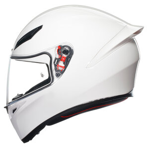 AGV K1 S weiss uni Integralhelm Weiss von AGV