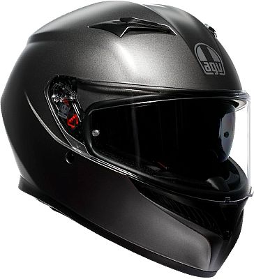 AGV K3, Integralhelm - Matt-Dunkelgrau - M von AGV