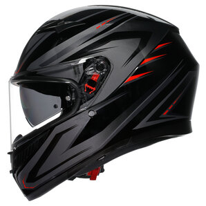 AGV K3 2.6 SYTH Integralhelm Schwarz Rot von AGV