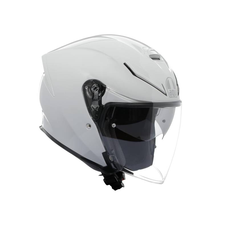 AGV - K5 Jet EVO E2206, Motorrad Jet-Helmet, Unisex, Stelvio White, M von AGV