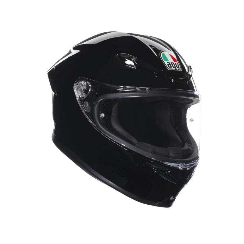 AGV - K6 S E2206 MPLK, Integralhelm Motorrad, Unisex, Schwarz, XL von AGV