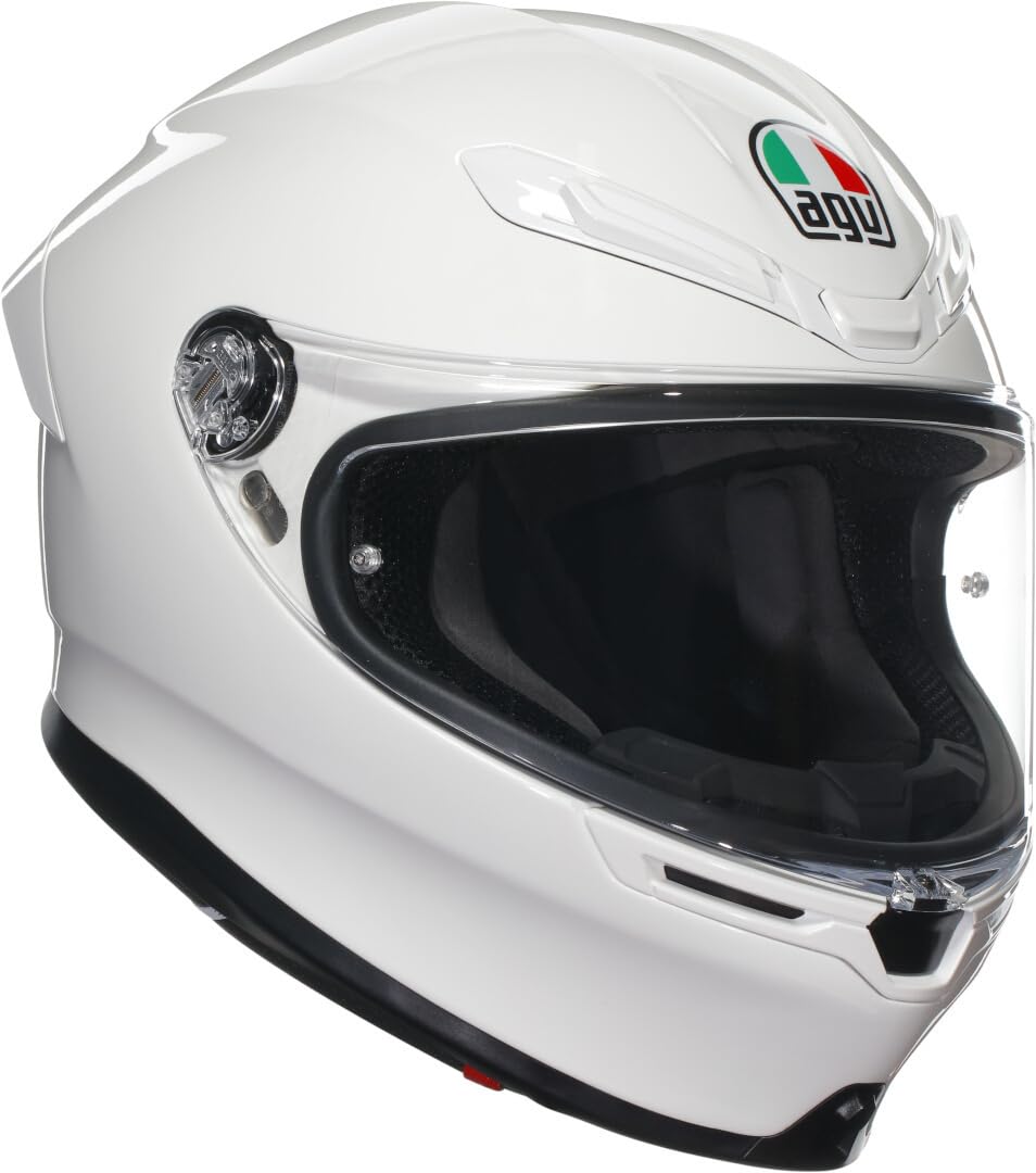 AGV K6 S Helm (White,M (57/58)) von AGV