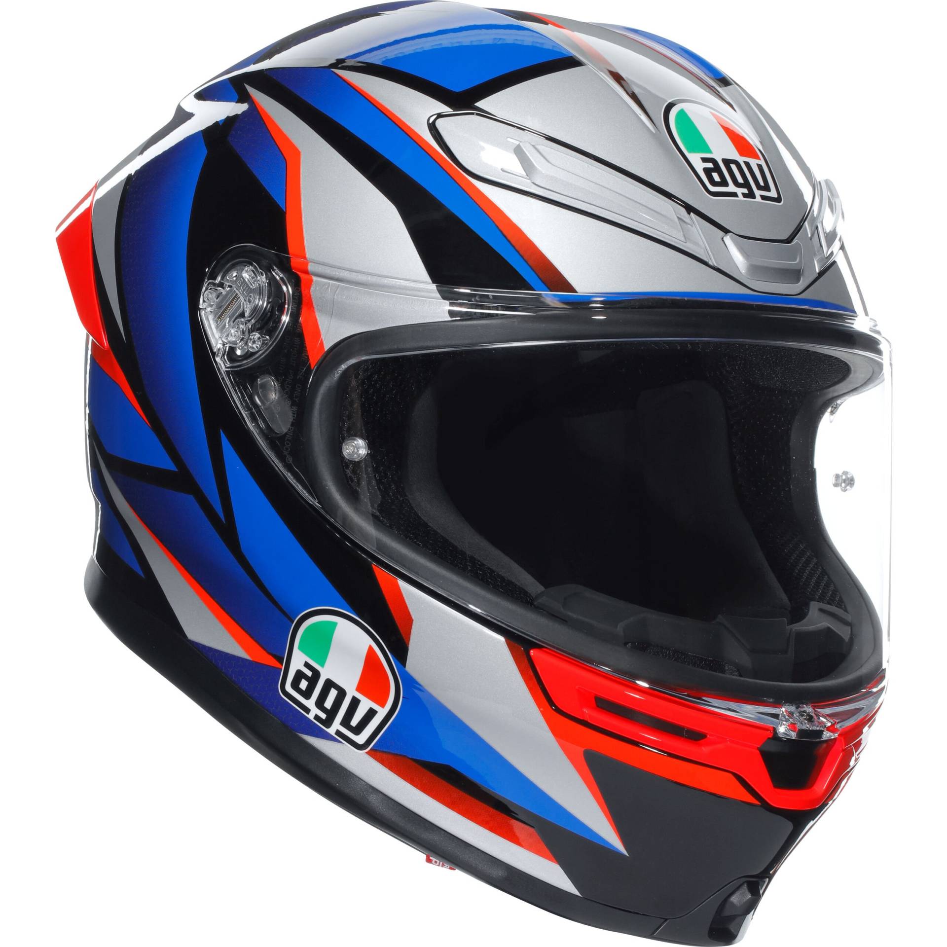 AGV K6 S Slashcut blau XS von AGV