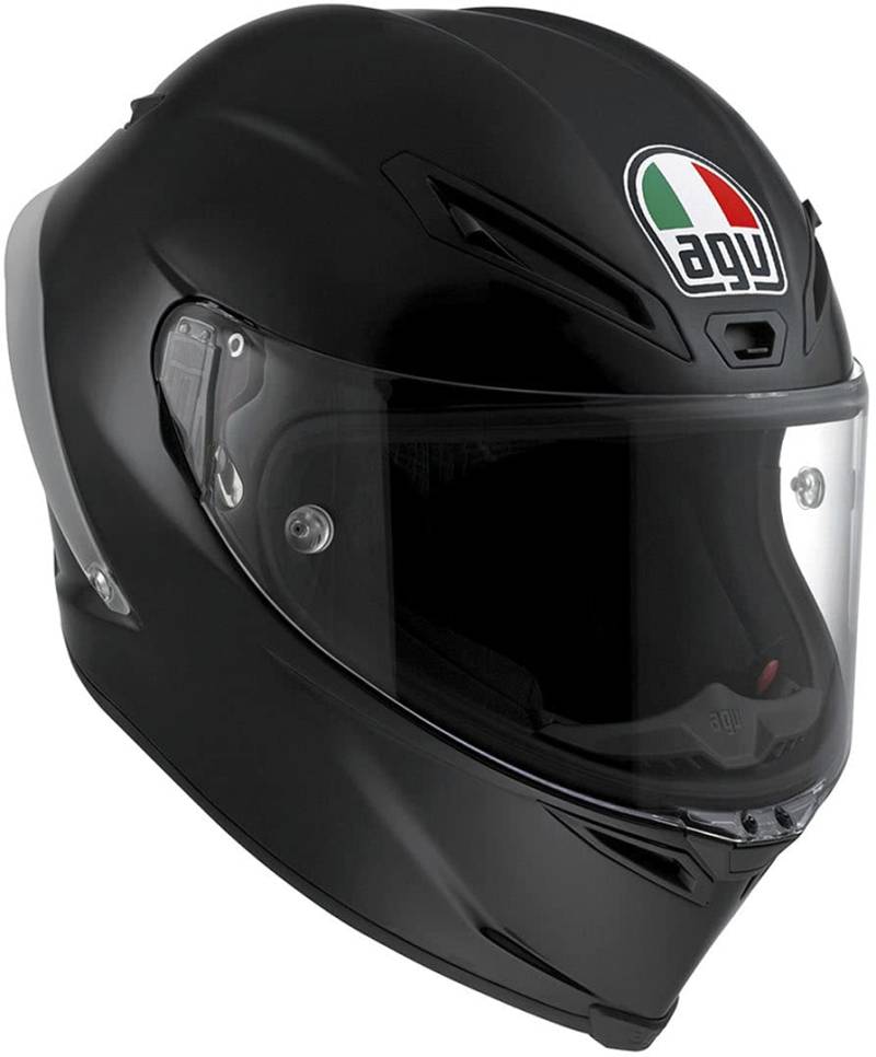 AGV Motorradhelm Corsa R E2205 Solid PLK, Matt Schwarz, Größe XXL von AGV