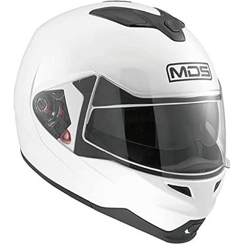 AGV Motorradhelm MD200 MDS E2205 Multi, Schwarz (Flat Schwarz), M, 2002A4D0_002_M, Fluoat Noir von AGV