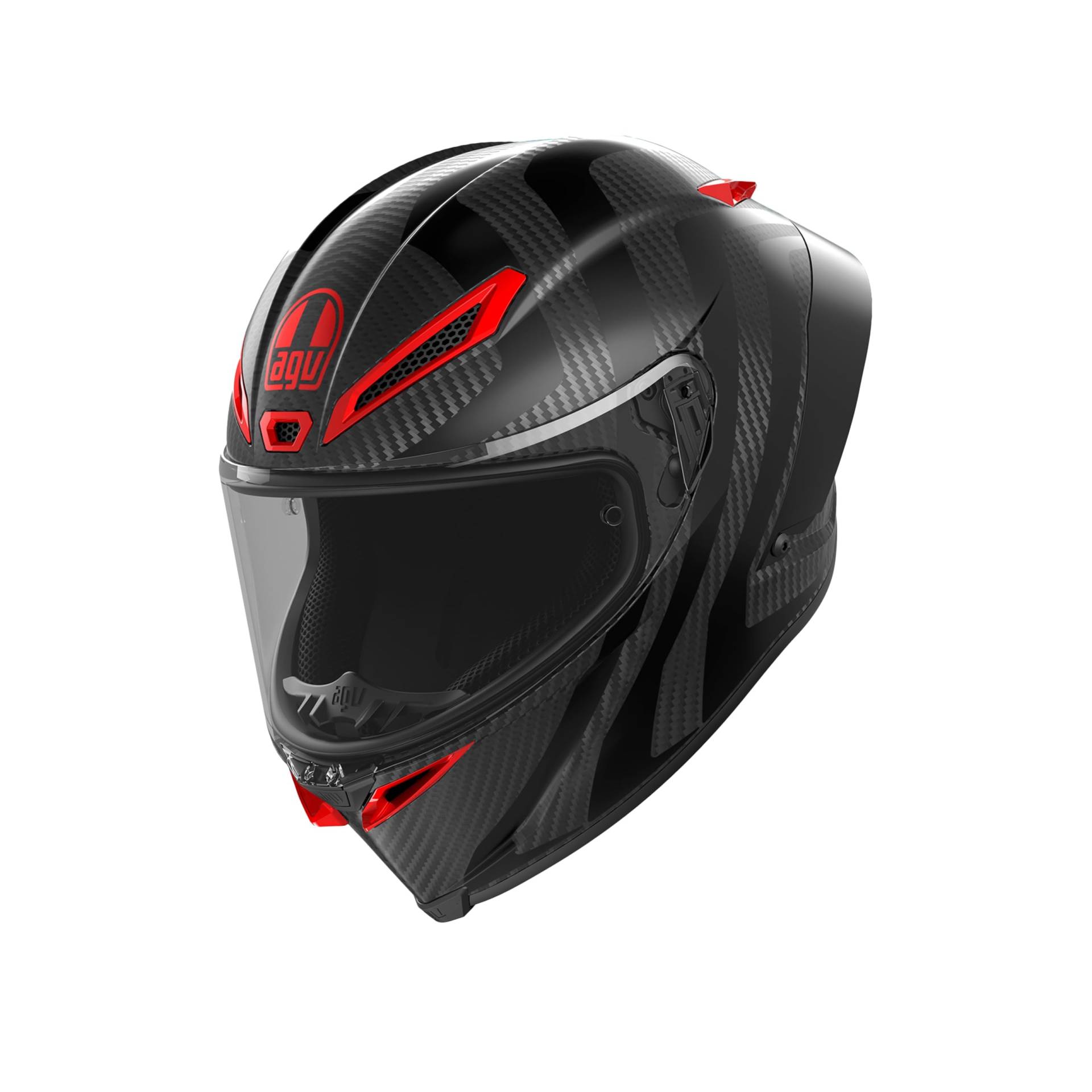 AGV PISTA GP RR E2206 DOT MPLK INTREPIDO MATT CARBON/BLACK/RED L von AGV