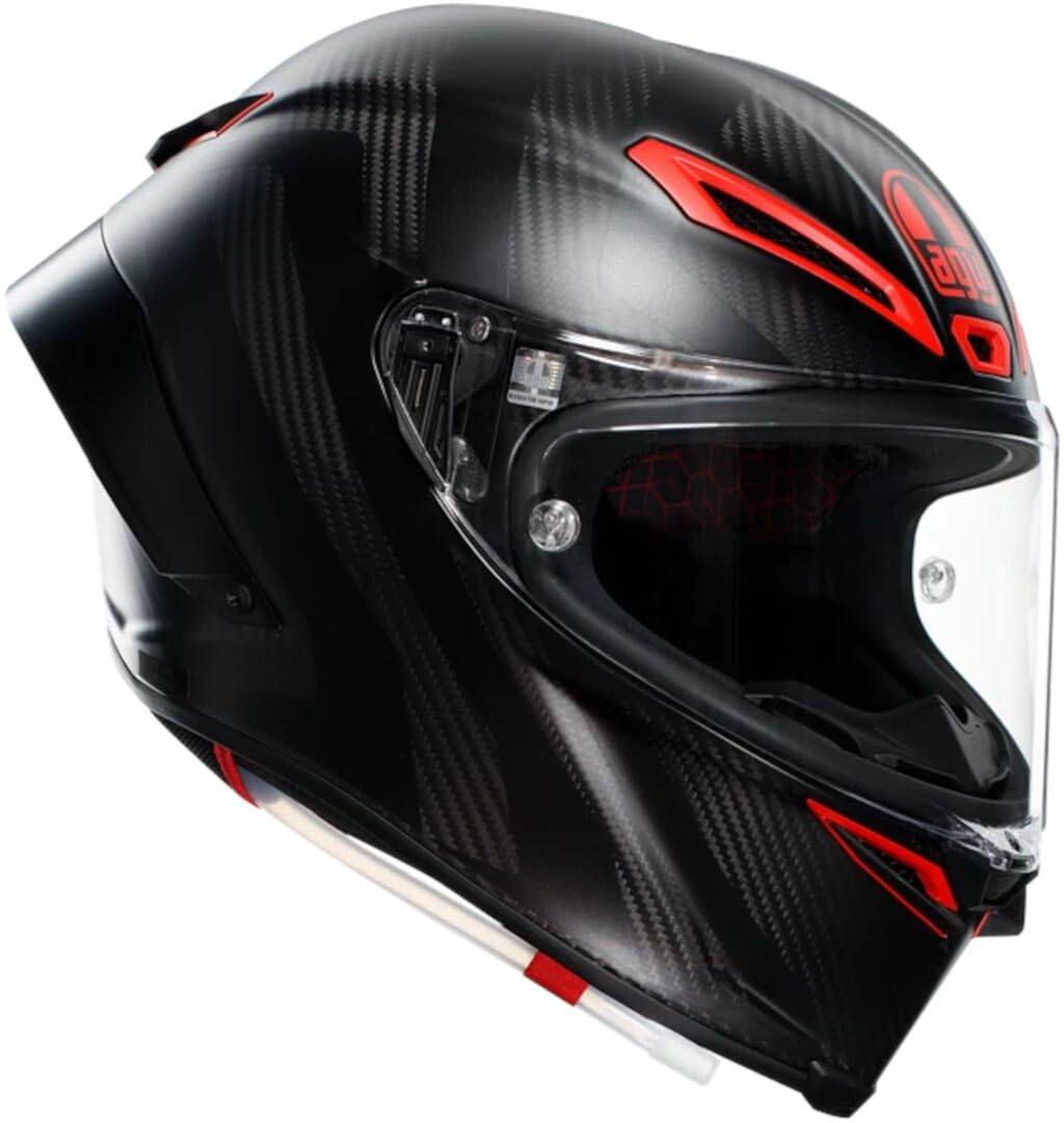 AGV PISTA GP RR E2206 DOT MPLK INTREPIDO MATT CARBON/BLACK/RED M von AGV