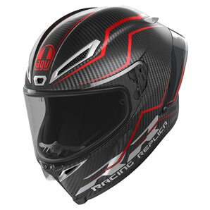 AGV Pista GP RR 2.6 Performante Integralhelm Carbon Rot von AGV