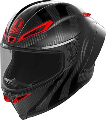 AGV Pista GP RR Intrepido, Integralhelm - Matt Dunkelgrau/Schwarz/Rot - XL von AGV