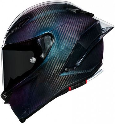 AGV Pista GP RR Iridium Carbon, Integralhelm - Dunkelgrau/Grün/Lila - XL von AGV