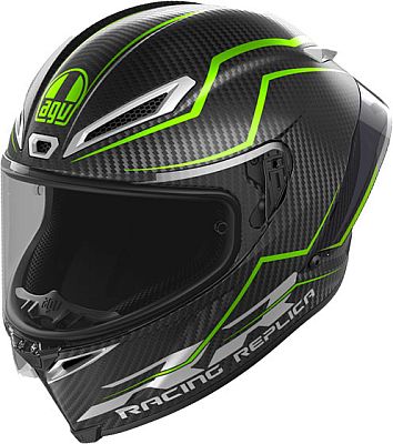 AGV Pista GP RR Performante, Integralhelm - Dunkelgrau/Neon-Grün - L von AGV