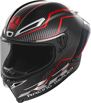 AGV Pista GP RR Performante, Integralhelm - Dunkelgrau/Rot - L von AGV