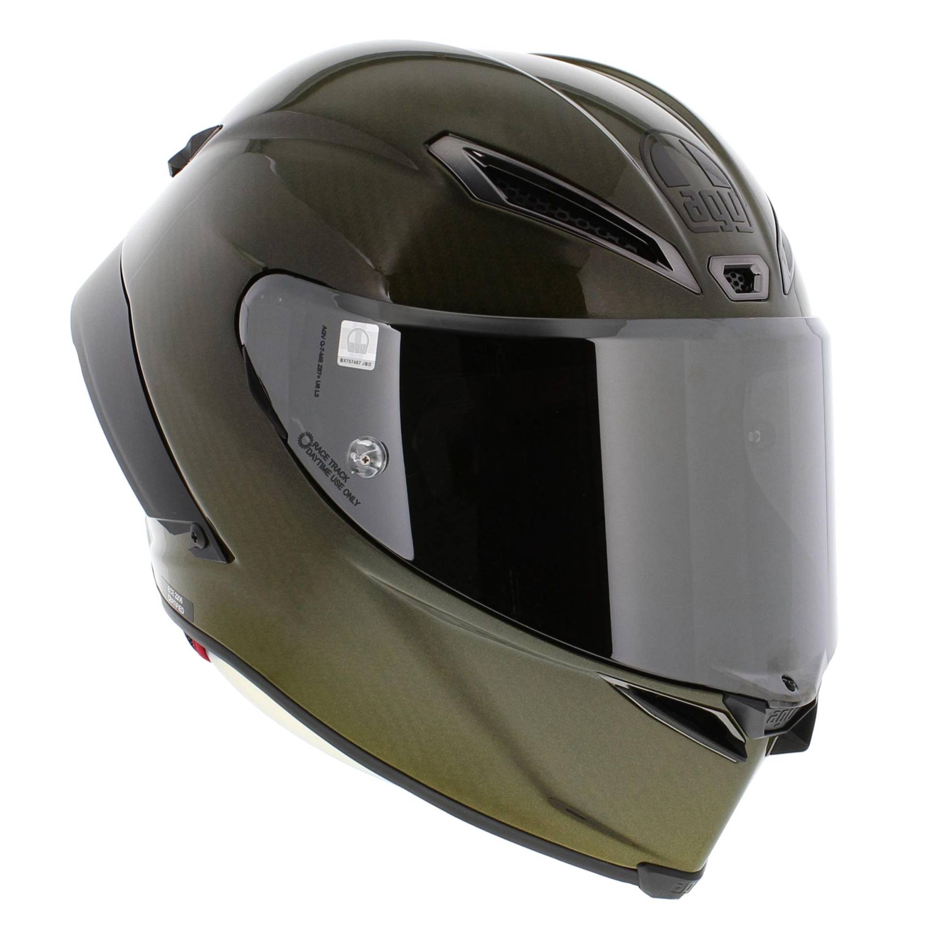 AGV Race Helm Pista GP RR Carbon Oro 2206 Motorradhelm Integralhelm Carbonhelm, M von AGV